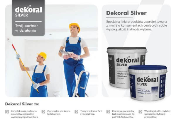 Linia produktów Dekoral Silver
