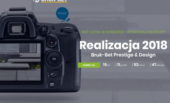 Konkurs na najlepszą realizację z użyciem produktów firmy Bruk-Bet
