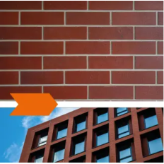Płytki elewacyjne Brickoflex: RUBINA