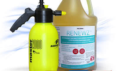 Preparat Renewz 3,8l ze spryskiwaczem o poj. 2l za 207 zł.
