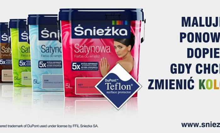 Śnieżka Satynowa - nowa kampania reklamowa