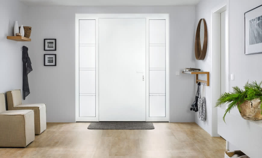 Antywłamaniowe drzwi zewnętrzne ThermoSafe Hybrid od firmy Hörmann