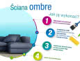 Ściana ombre? Zrób to sam!