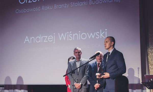 Andrzej Wiśniowski "Osobowością Roku Branży Stolarki Budowlanej 2014"